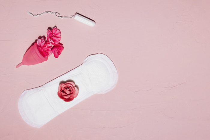 Ilustrasi menstruasi.