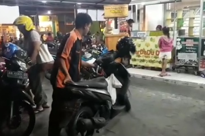 Valet motor di Yogyakarta cuma seribu