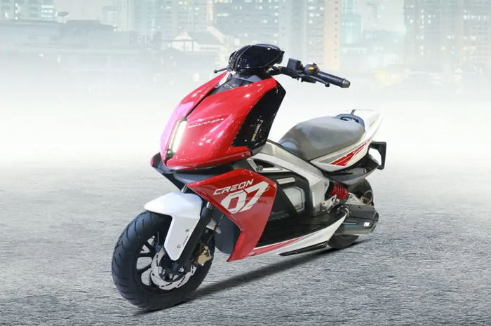 Motor listrik TVS Creon diprediksi meluncur tahun ini, bentuknya futuristik nih!
