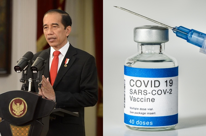 Presiden Joko Widodo akan disuntik vaksin Covid-19, Sinovac pada Rabu, 13 Januari 2021.