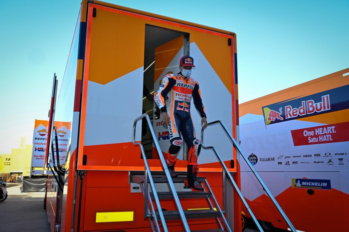 Repsol Honda tolak mantan pembalap Ducati, Andrea Dovizioso, Marc Marquez sudah siap-siap tes MotoGP di Qatar?