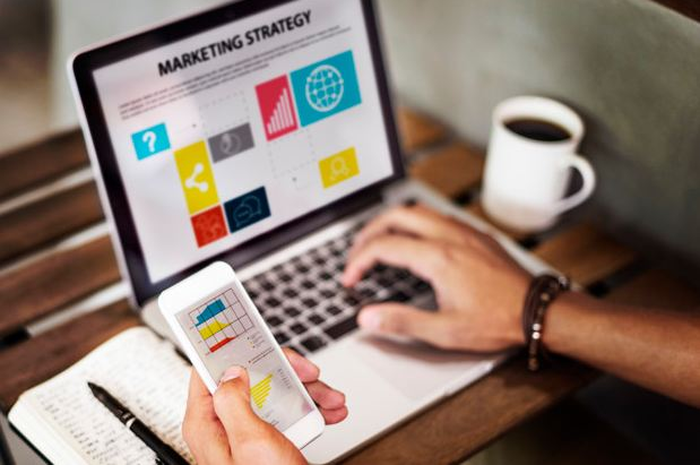 Ilustrasi digital marketing