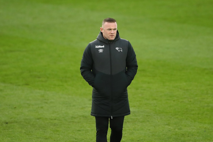 Wayne Rooney umumkan gantung sepatu di Derby County. 