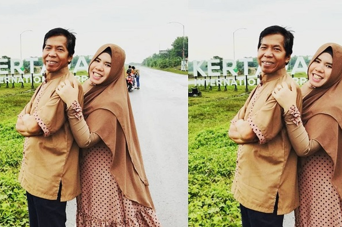 Kiwil dan istri pertama Rohimah Alli