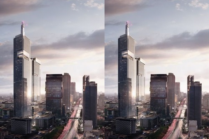 Autograph Tower di Kompleks Thamrin Nine, Jakarta Pusat.