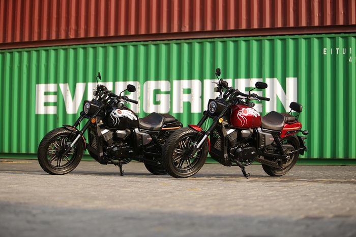 Tampilan Keeway V250 FI Geronimo.