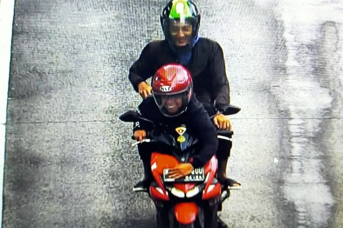 Ilustrasi denda tilang motor.
