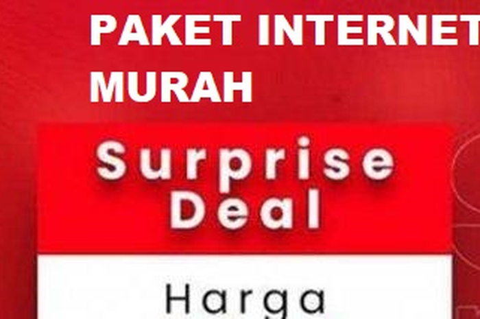 Ilustrasi paket internet murah Telkomsel Surprise Deal 