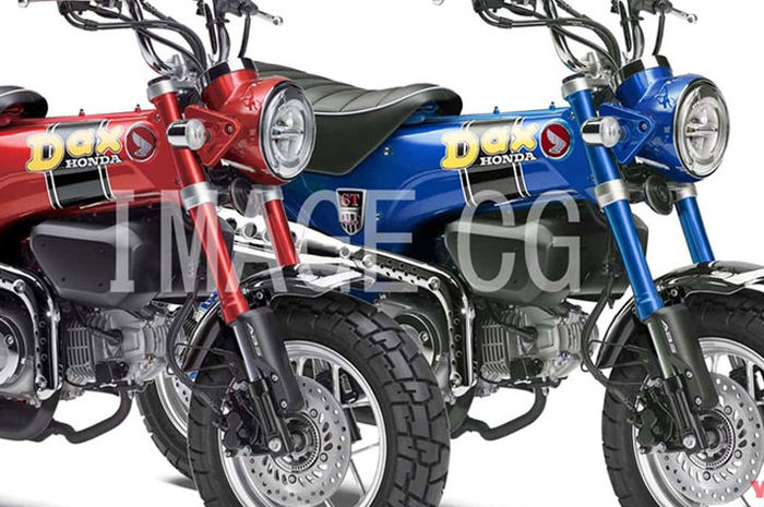 Wow, motor mini legendaris Honda ST125 DAX siap lahir kembali tahun ini!