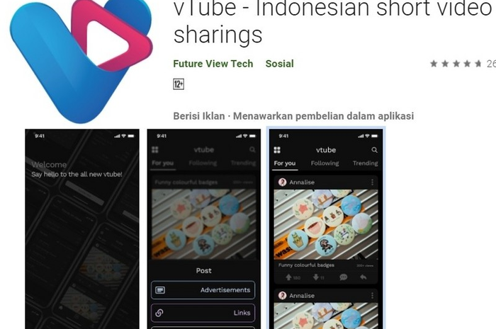 aplikasi Vtube