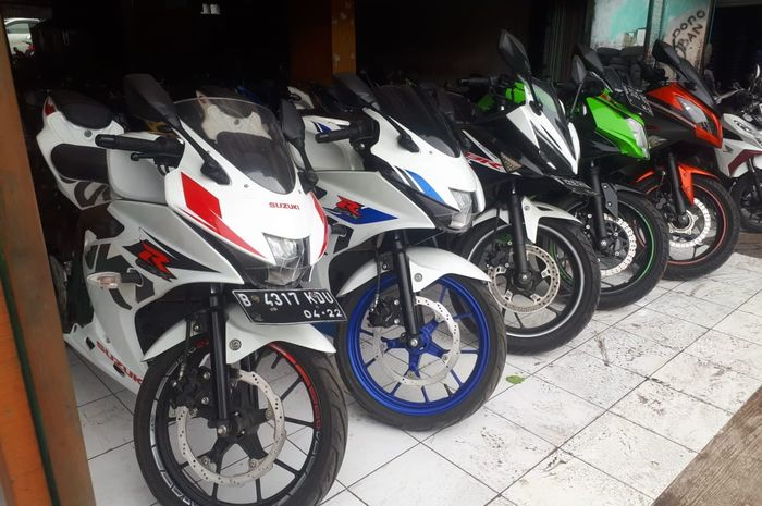 Ilustrasi motor bekas. Segini harga Honda CBR150R bekas kondisi mulus.
