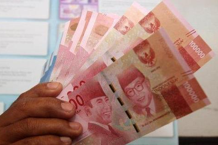 Ilustrasi uang bantuan pemerintah Rp 3,55 juta