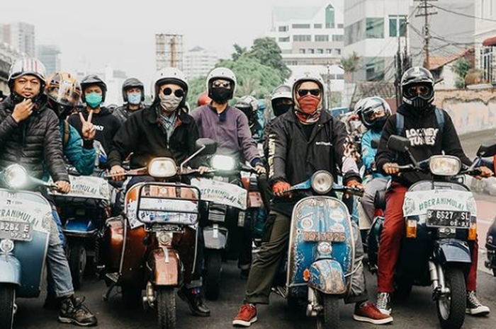Wuih, Komunitas Motor Klasik dan Custom Gelar Aksi Sosial Bertajuk 'Riding Charity'