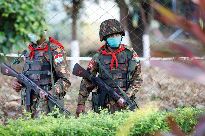 Kudeta militer Myanmar.