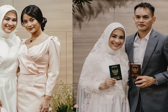 Anak perempuan Aldi Bragi turut hadir menyaksikan pernikahan Ikke Nurjanah dan Karlie Fu