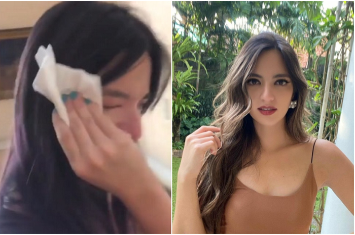  Nia Ramadhani menangis menceritakan momen dirinya yang menuai banyak kritikan pedas usai menjadi pembawa acara bersama Raffi Ahmad.