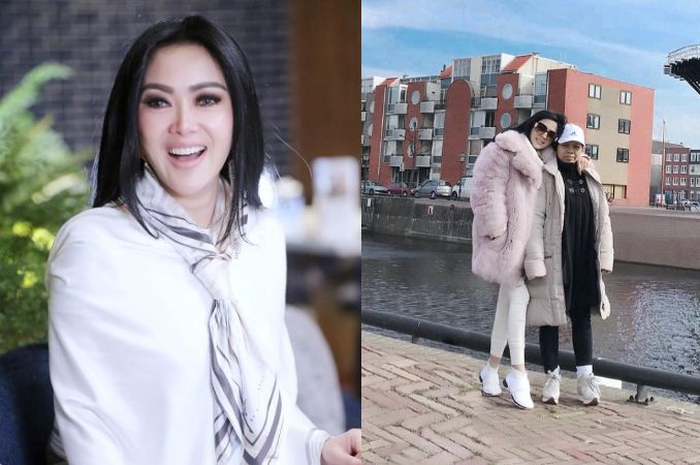 Syahrini dan Elin