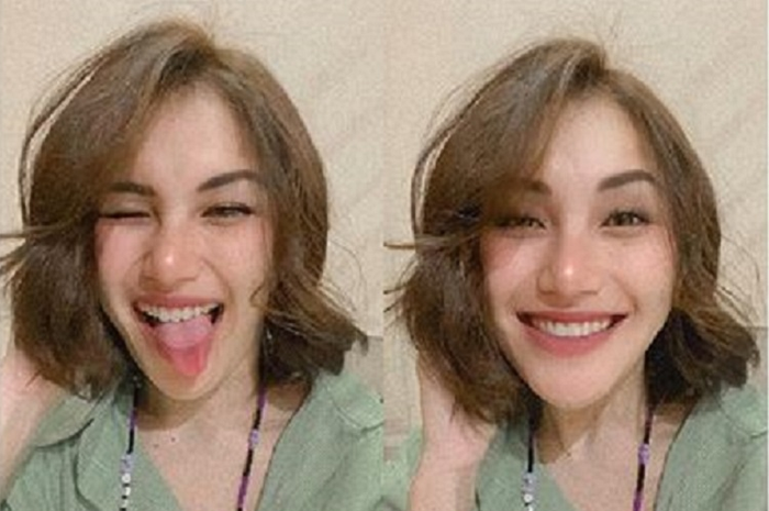Ayu Ting Ting potong rambut Rp 3 Juta
