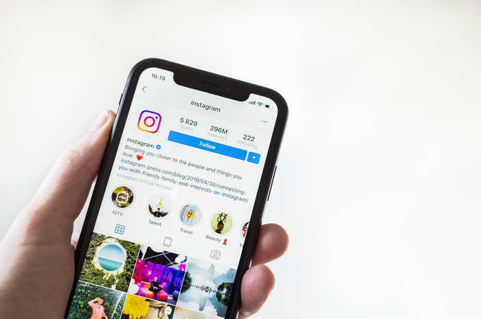 (Ilustrasi logo Instagram)