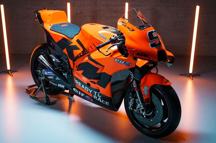 Motor KTM RC16 tim Tech3 untuk MotoGP 2021