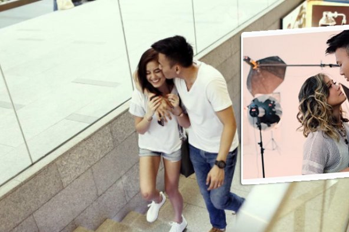 Agnez Mo dan Wijaya Saputra alias Wijin