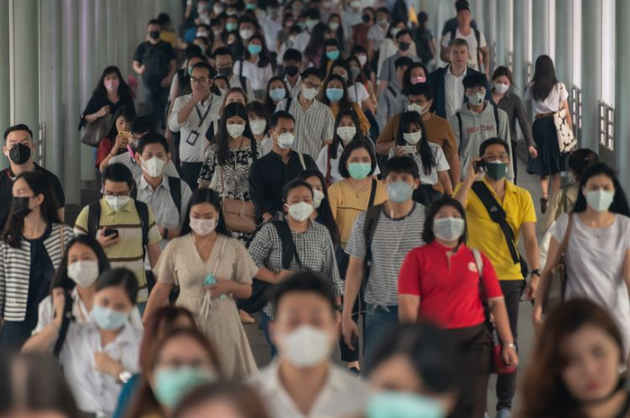 Ilustrasi penyebaran virus