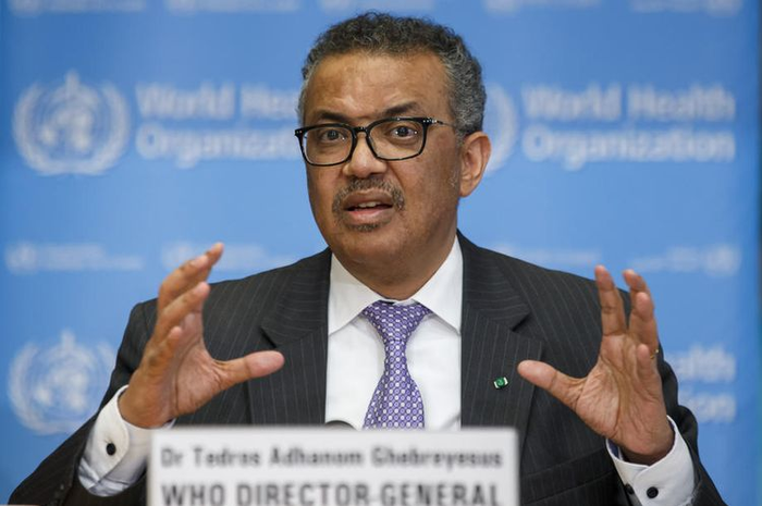 Direktur Jendral WHO Tedros Adhanom Ghebreyesus