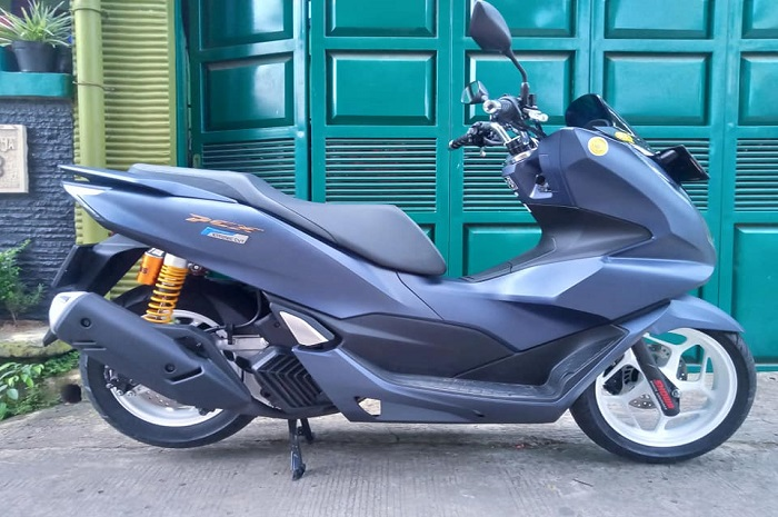 Motor baru Honda PCX 160 milik Sena Ponda mendadak turun mesin.