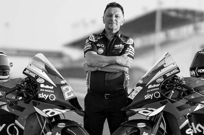 Fausto Gresini pemilik tim balap motor dunia dikabarkan meninggal dunia