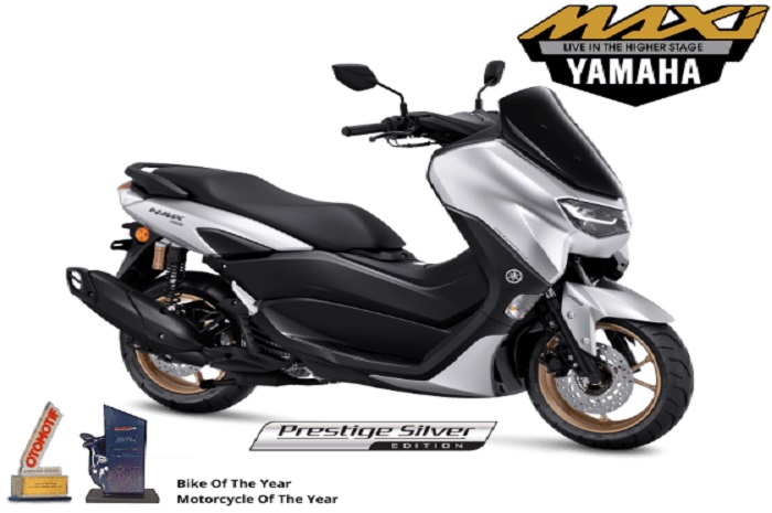 Yamaha NMAX termewah makin kece pakai warna baru, segini harganya.