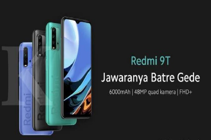 Xiaomi Redmi 9T resmi meluncur, pas buat bikin vlog motor harganya murah.