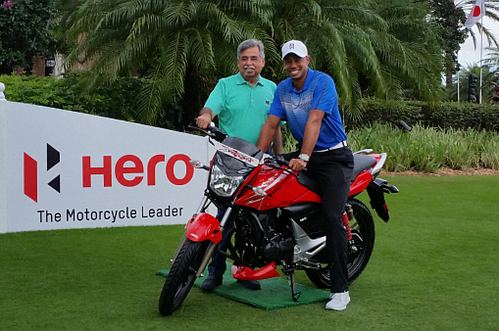 Tiger Woods kecelakaan, pernah jadi brand ambassador motor India, Hero MotoCorp.