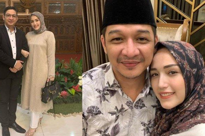 Pasangan artis Pasha Ungu dan Adelia Wilhelmina 