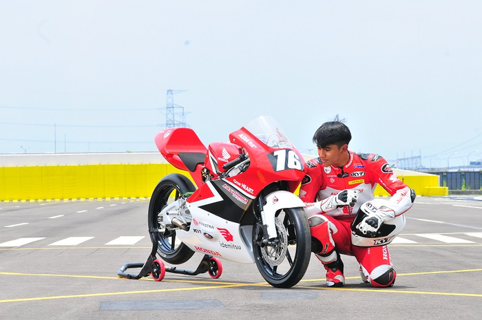 Pembalap Indonesia, Mario Suryo Aji kembali balap di Red Bull Rookies Cup 2021, bagaimana dukungan dari PT Astra Honda Motor (AHM)?