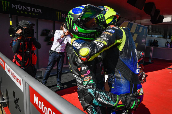 Franco Morbidelli mengaku lebih senang setim dengan Valentino Rossi daripada Fabio Quartararo di Petronas Yamaha SRT.