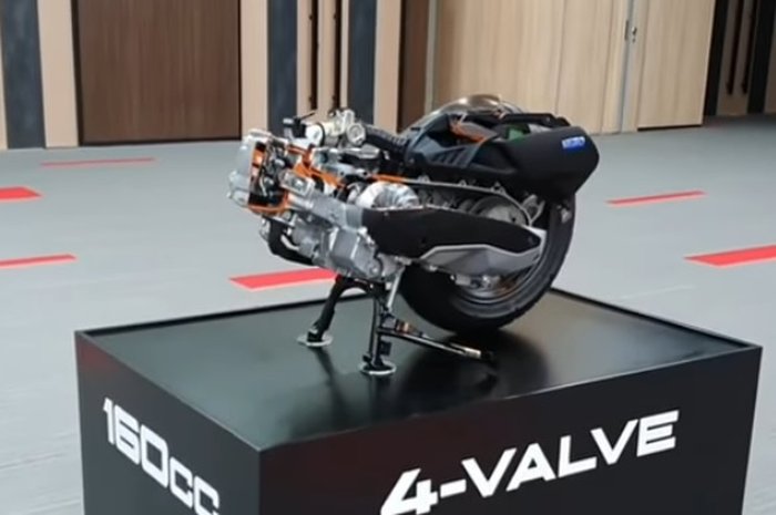 Mesin baru Honda PCX 160