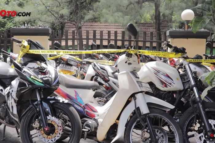 Motor 2-tak langka disita polisi di Solo, ternyata begini pengakuan sang ayah pemilik motor.