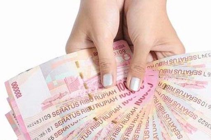 Ilustrasi uang bantuan pemerintah atau BLT UMKM atau BPUM