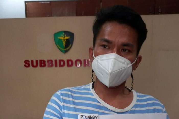 Robby Abbas ditangkap di hotel di Palmerah, Jakbar. 