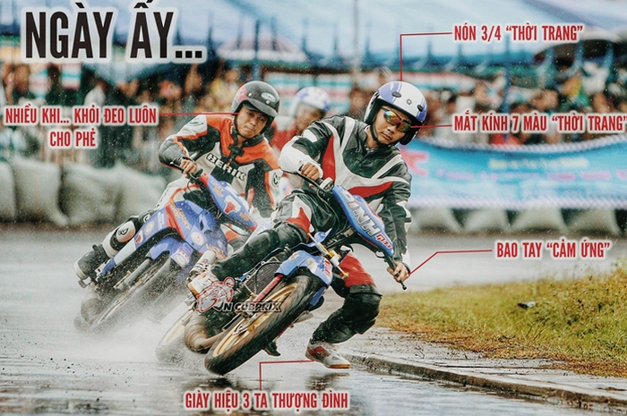 Balapan Yamaha 125Z di Vietnam ada yang mirip flat track