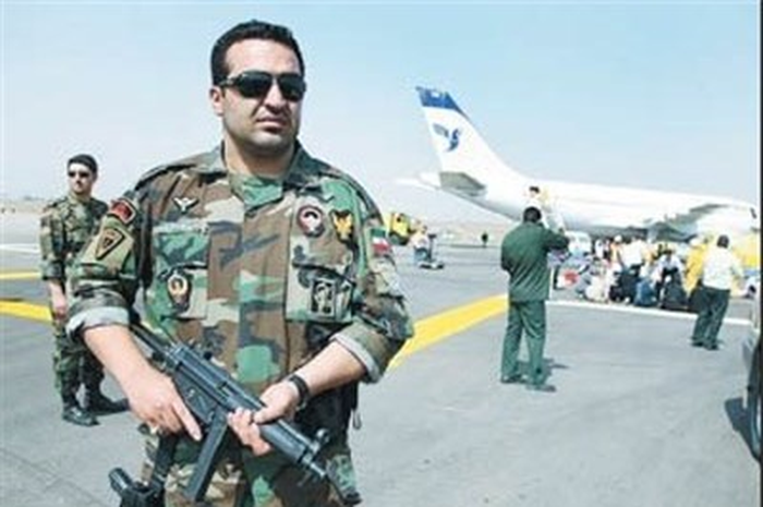 upaya penyelamatan pembajakan pesawat Iran oleh Korps Garda Revolusi Iran