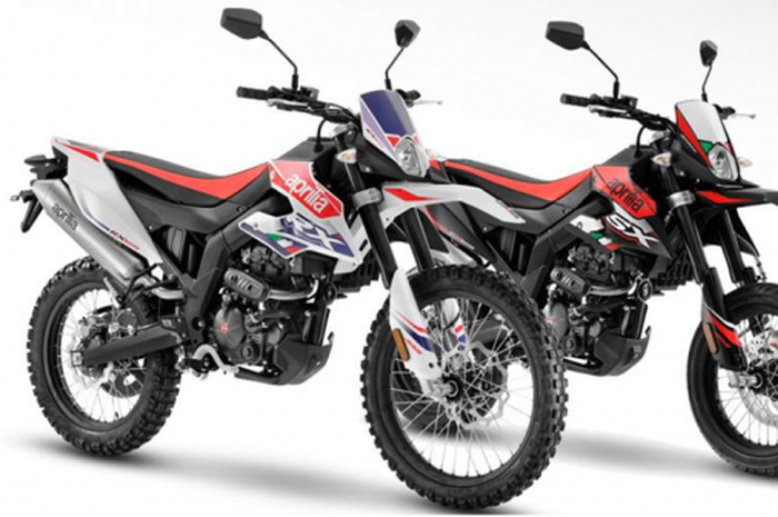 Aprilia SX 125 dan RX 125, Motor baru Aprilia bergaya supermoto dan enduro, pakai mesin 125cc nih!