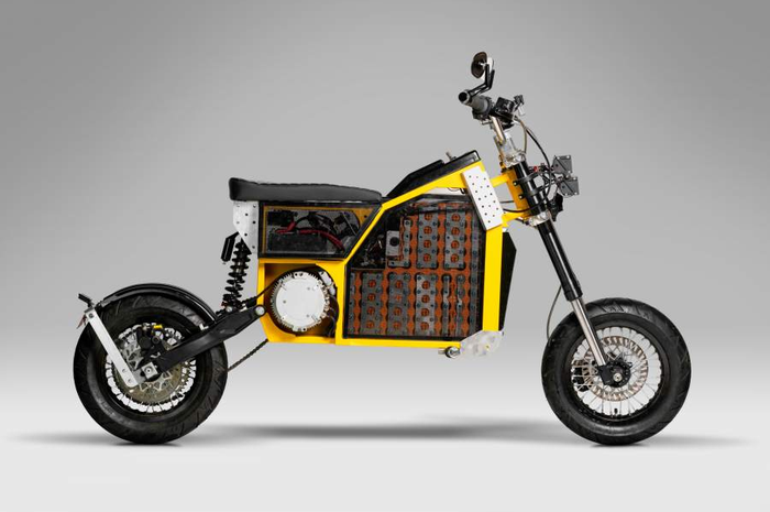 Keren, konsep motor listrik modular asal Inggris, bisa berubah bentuk!
