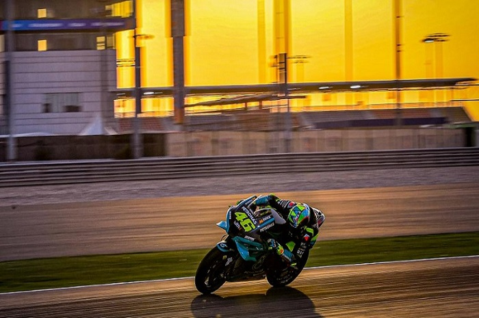 Valentino Rossi kasih kejutan di tes pramusim MotoGP 2021 Qatar.