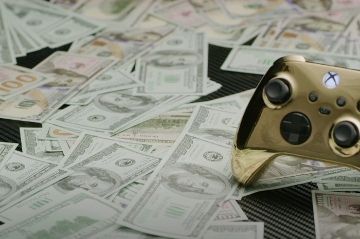 Kontroler Xbox termahal di dunia berlapis emas 18 karat