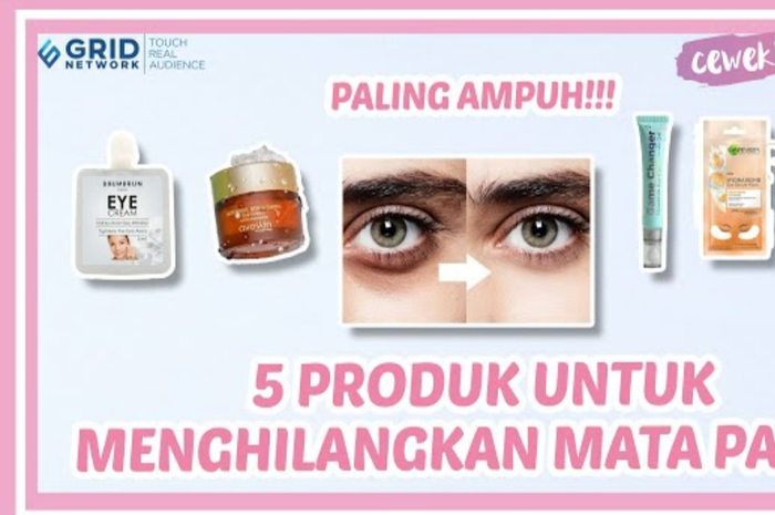 Produk untuk menghilangkan mata panda