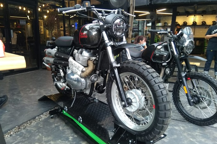 Modifikasi motor Royal Enfield Interceptor 650 garapan bengkel custom Smoked Garage.