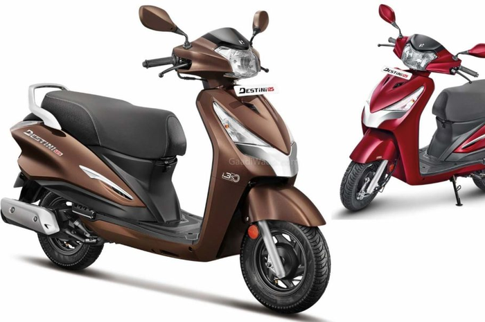 Hero Destini 125, motor matic pesaing Honda Vario 125, ternyata punya fitur sensor khusus di mesin.