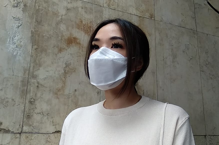 Gisella Anastasia saat Grid.ID temui di Polda Metro Jaya, Kamis (18/3/2021). 