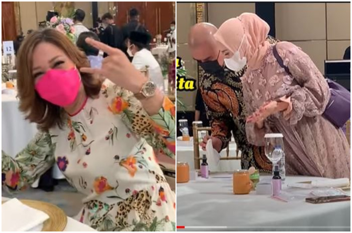 Mulan Jameela dan Ahmad Dhani Kelimpungan Gegara Ulahnya, Maia Estianty Sampai Dihampiri Staff Acara Lamaran Aurel Hermansyah: Biarin Aja